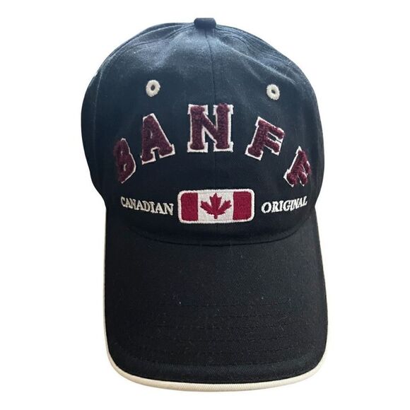 BANF Canada Snapback. Black and Burgundy. Embroidered - Picture 1 of 4